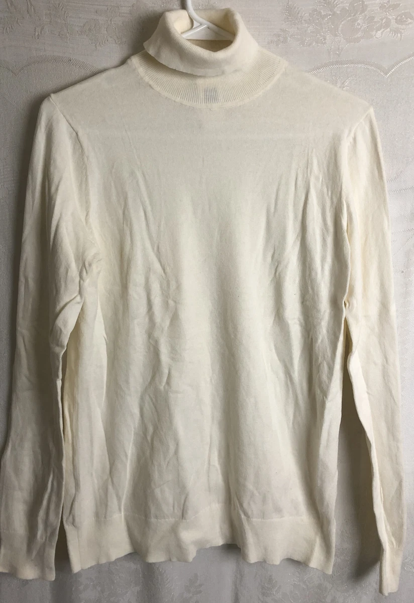 Cream colored turtleneck shop