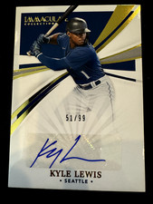 2021 Panini Immaculate Collection - Immaculate Signatures #IS-KL Kyle Lewis /99