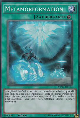 Yu-Gi-Oh MP17-DE103 Metamorformation 1 Aufl. Super Rare NM