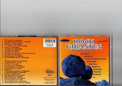 Rock Giganten-Megahits der 60er (Dino, 1992) Steppenwolf, Animals, Ike .. [2 CD]