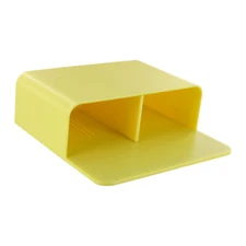 Thornton's Office Supplies Magnetic Whiteboard Dry Erase Marker Holder Yellow