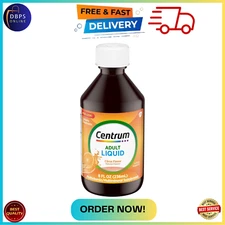 Centrum Liquid Multivitamin for Adults, Multivitamin/Multimineral Supplement ...
