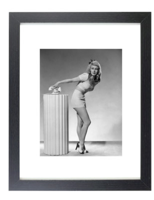 Golden Age Movie Star Actress GINGER ROGERS Retro Matted & Framed Picture Photo