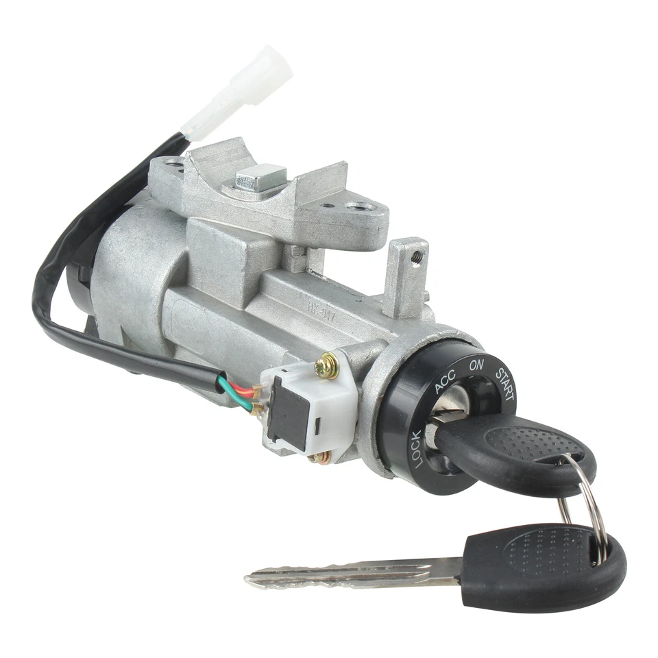 Interruptor de carcasa de bloqueo de encendido y 2 llaves para Chevy Pontiac Wave5 2005-2007 Foto 4 de 4