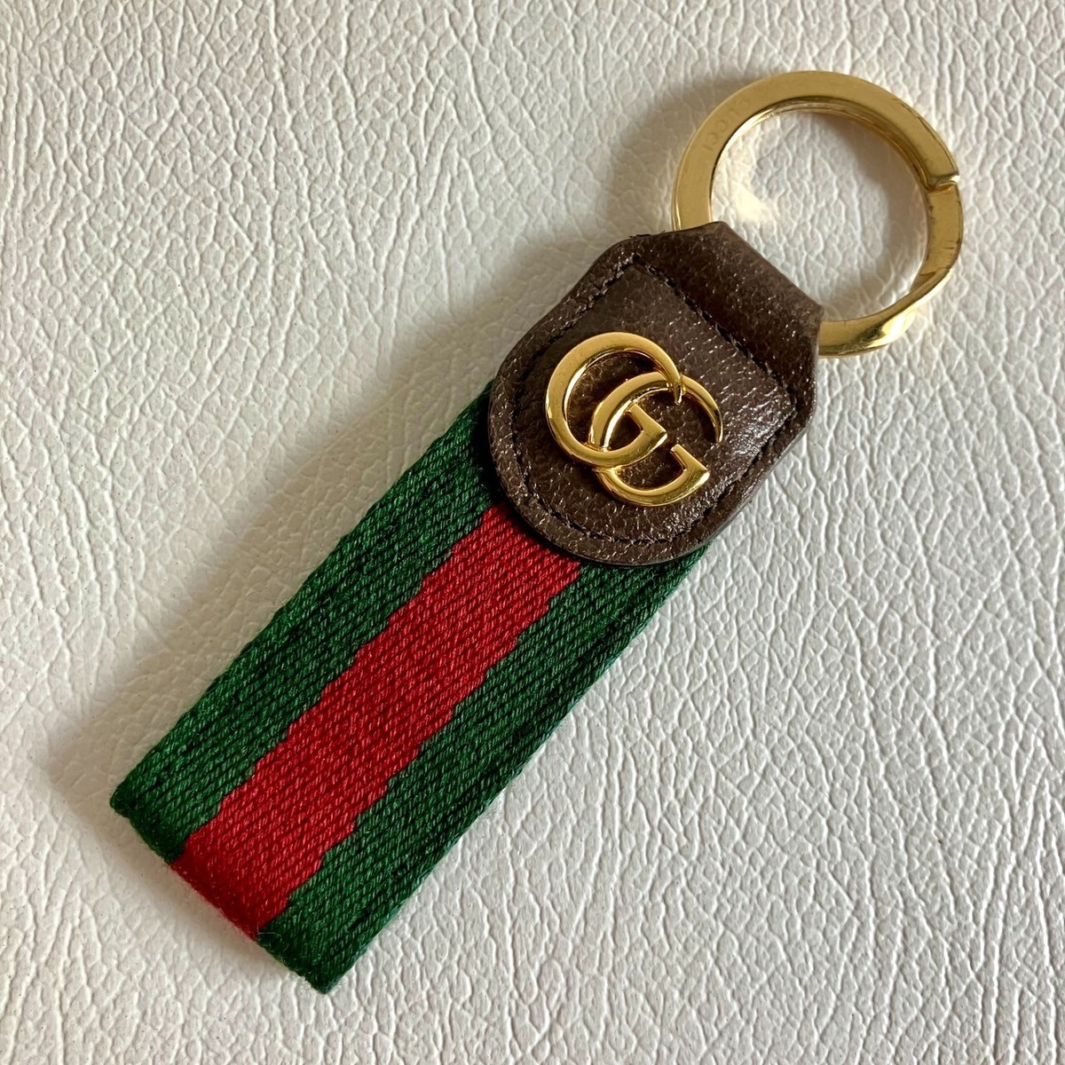✨GUCCI Key holder ✨グッチキーリング　シェリーライン GUCCI GG Marmont Sherry Line Keychain Key Holder Key Ring