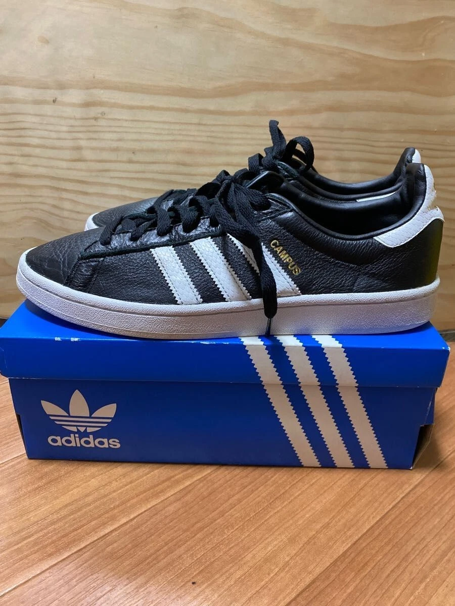 adidas CAMPUS CQ2073 Leather Model Black US 9 New | eBay