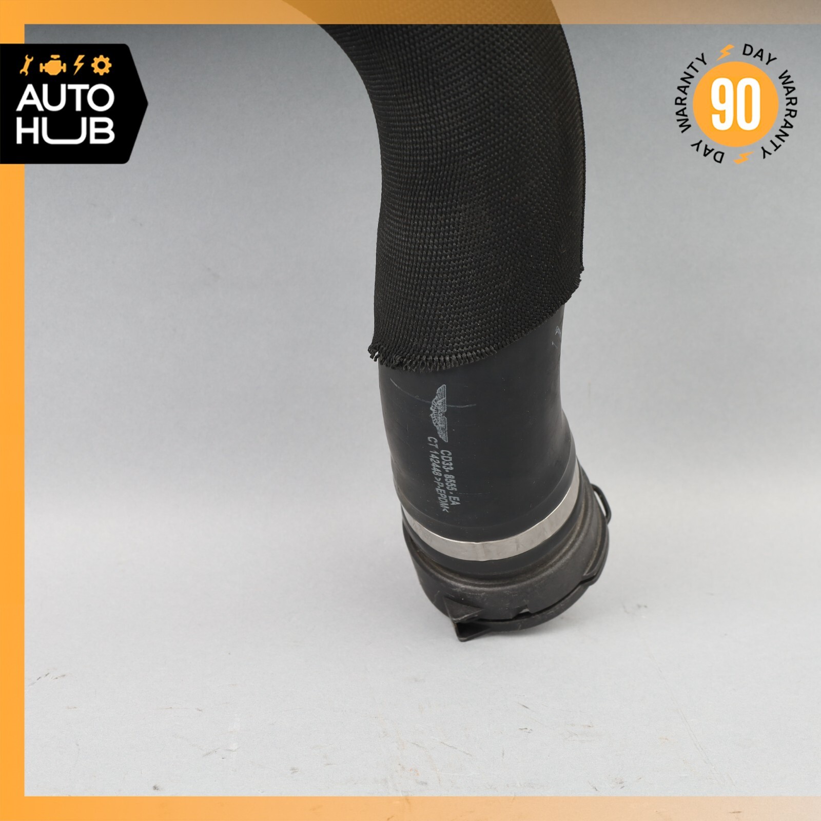 13-16 Aston Martin DB9 Thermostat Housing Water Outlet Pipe CD338556AB OEM 35k
