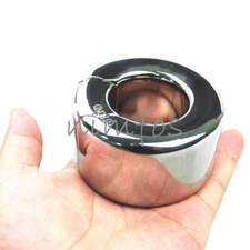 21 Sizes Stainless Steel Scrotum Ring Weight Training Lock Ball Stretcher Man