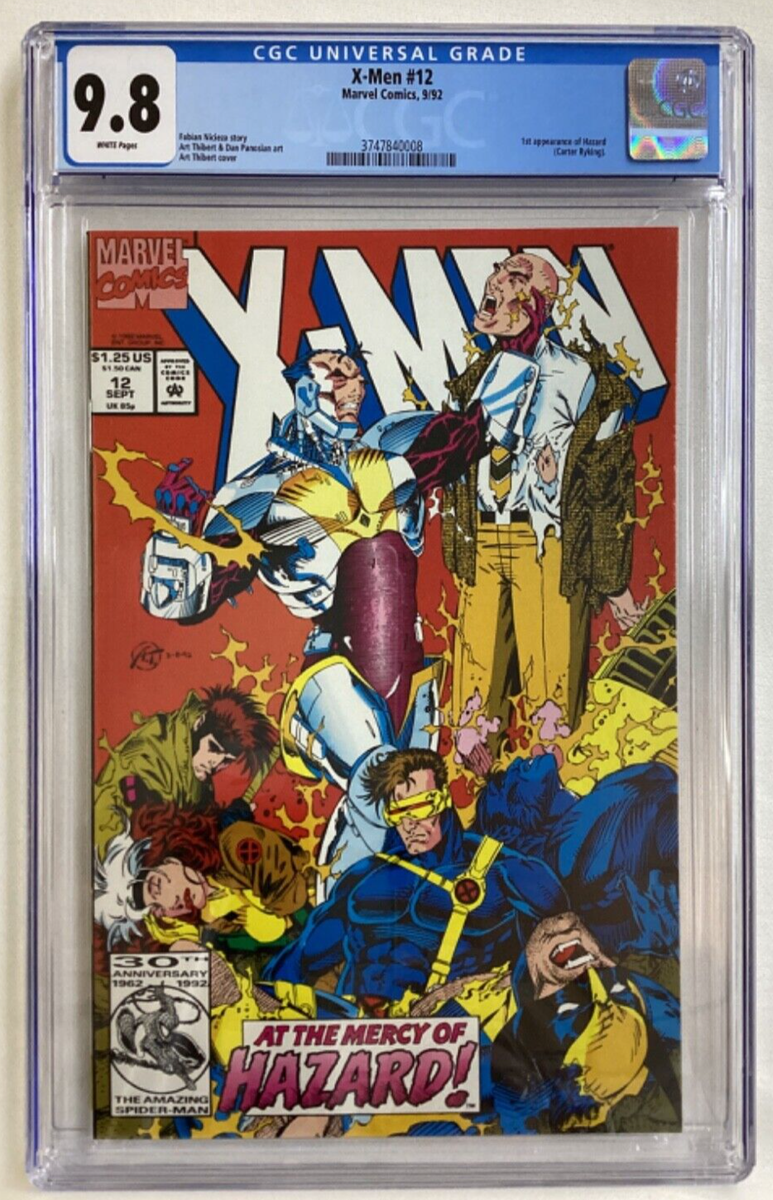 X-Men #12 - CGC 9.8 - Marvel - 1992 - 1st appearance of Hazard