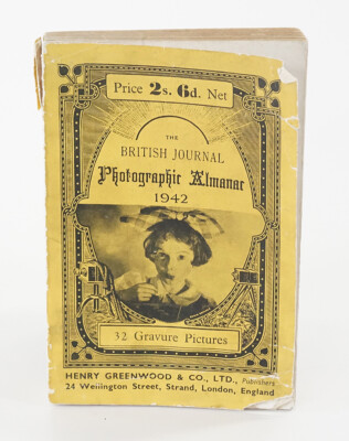 1942 BRITISH JOURNAL PHOTOGRAPHIC ALMANAC/220136