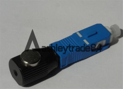 SC Bare Fiber Adapter Flange Fiber Round Type Adaptor #E1
