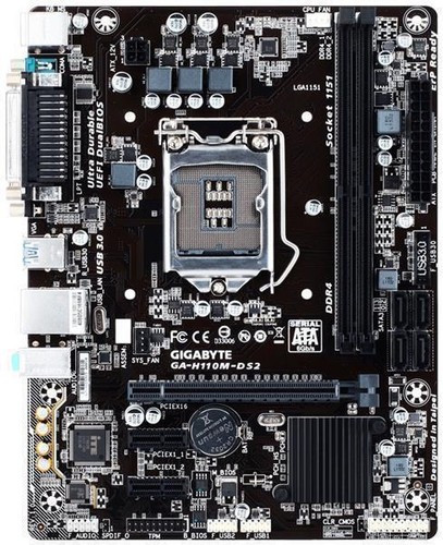 Aufrüst Bundle - Gigabyte H110M-DS2 + Intel Core i5-6600K + 4GB RAM #93608 - Afbeelding 2 van 4