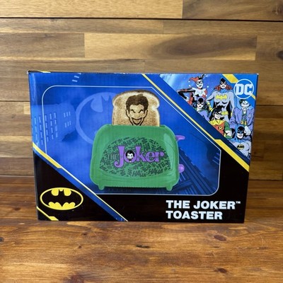 The Joker Toaster 2 Scheiben Neuheit DC Comics Küchengerät kompakt verpackt neu
