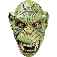 Mask Trick Or Treat Originals "Lab Chimp" Green Frankensteinian Latex Mask