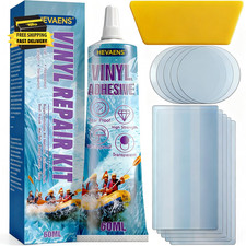 Air Mattress Patch Kit, Waterproof Inflatable Patch Repair Kit, Pool Liner Patch