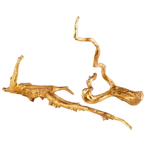 Drifting Gold Sculpture - Picture 2 of 2