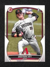 2023 Bowman Draft - Grayson Hitt 1st Bowman #BD-57 Diamondbacks Prospect