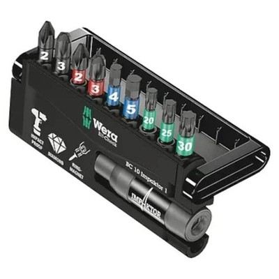 Wera Bit-Check 10 Impaktor 1SB 10-Teilig