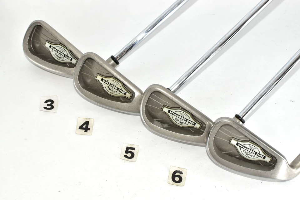 Callaway X-12 8p 3-4-5-6-7-8-9-Pw LH Golf Men Club Iron Set M10DB Stiff Regular - Image 3 of 4