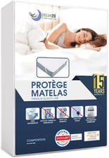 Protège Matelas 160X200 Cm Imperméable Certifié Oeko TEX - Alese En Coton Respir
