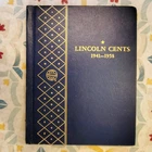 1941-1958 PDS COMPLETE LINCOLN CENT SET IN WHITMAN ALBUM MANY BU COINS + BONUS
