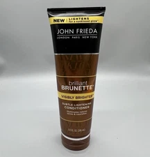 John Frieda Brilliant Brunette Subtle Lightening Conditioner ~ Full Size 8.3 oz