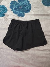 Women's black swimsuit shorts