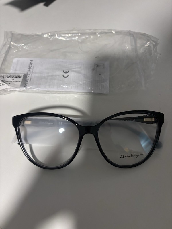 Salvatore Ferragamo Women's Eyeglasses SF2901 Black 001 56-15-140mm
