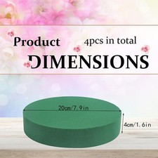 Large 8" Wet Floral Foam Blocks Green Florist Foam Bricks for Weddings