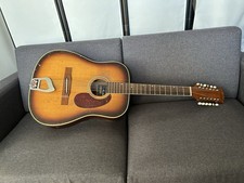 Hagstrom BJ12 12-string acoustic guitar. Vintage Made in Sweden 60’s/70’s
