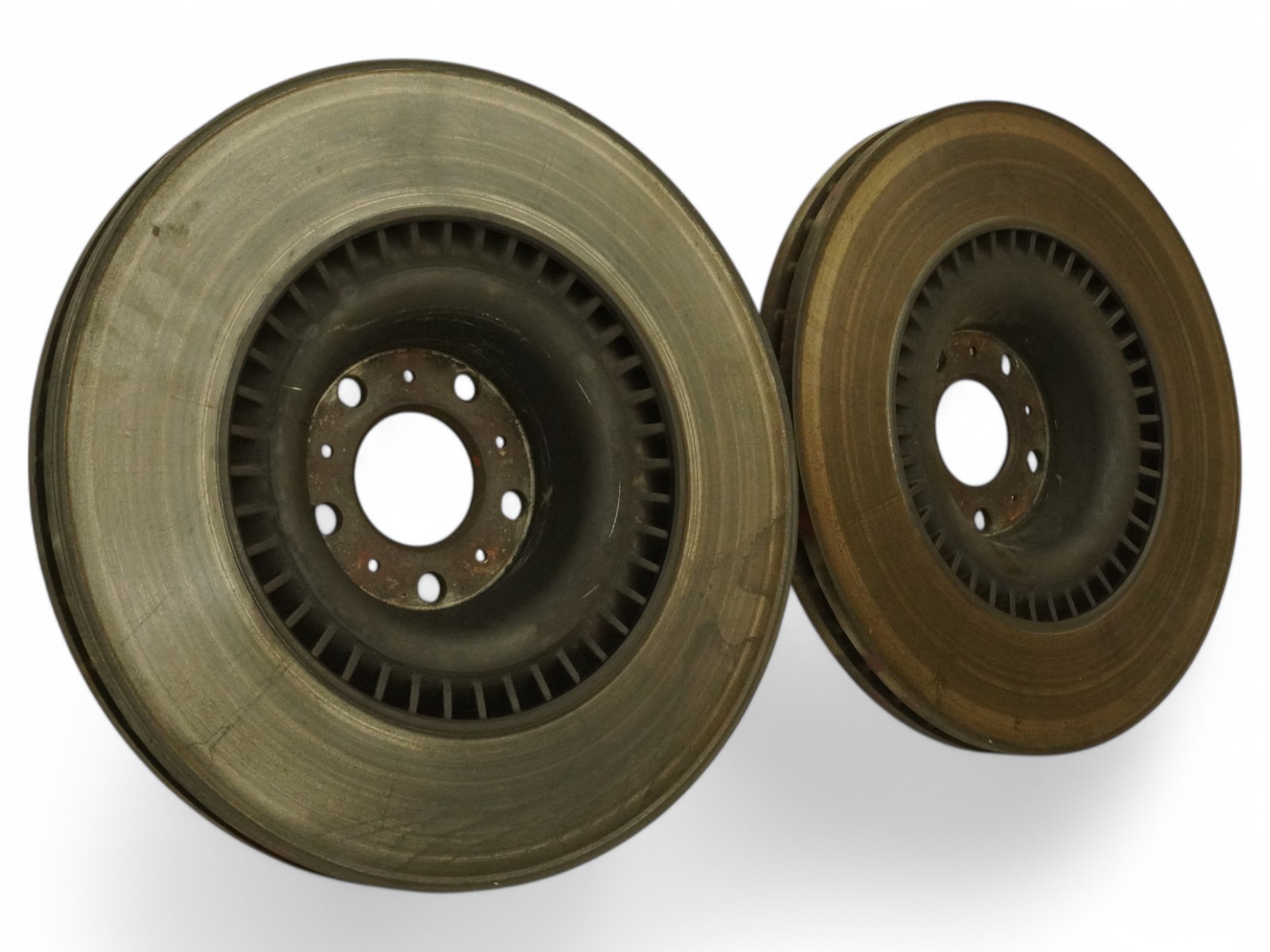 03-18 Bentley Continental Gt 6.0L Rotor Brake Disc Front Left Right Set Of 2 OEM