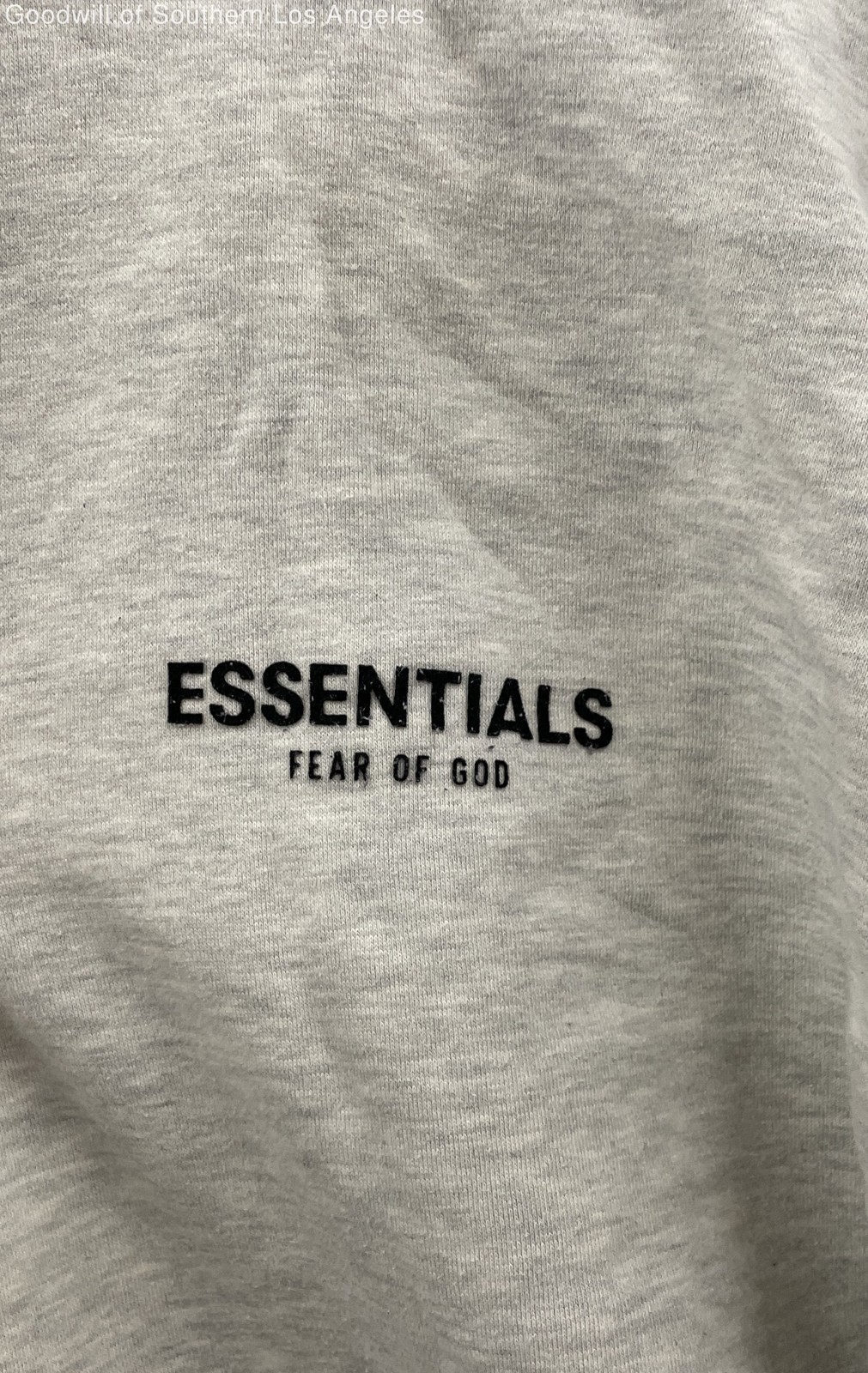 Essentials Gray Pullover Oversized Hoodie Size XL - image 2