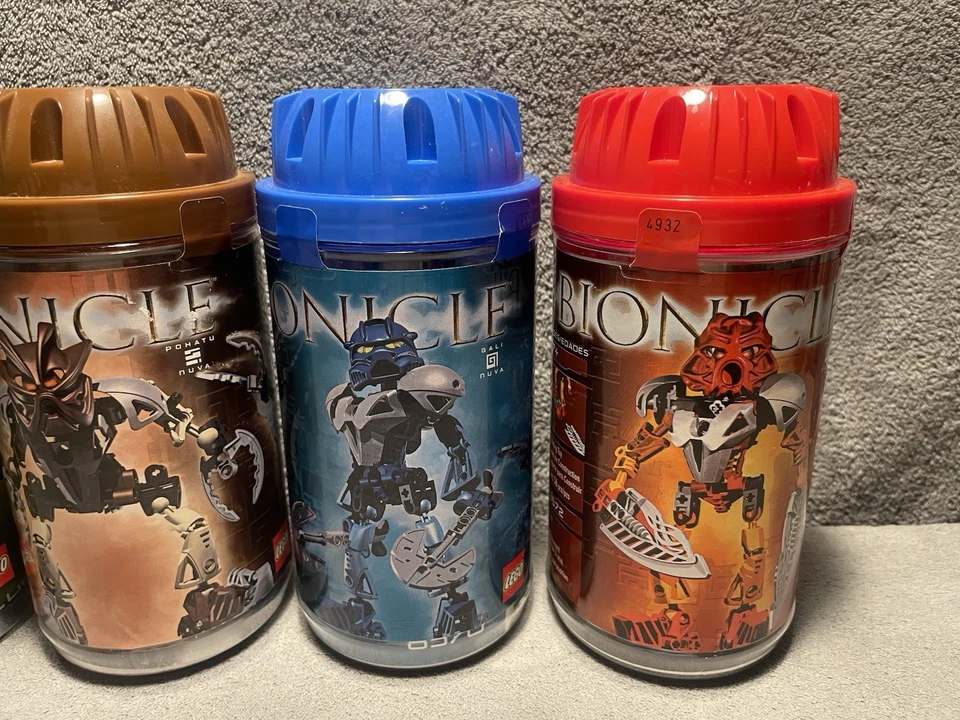 Lego Bionicle Factory Sealed Toa Nuva Set Of 4, #8567 #8568 #8570 #8572, New NIB - Image 3 of 4