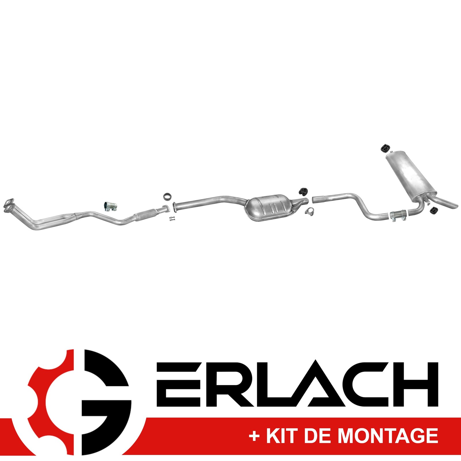 Silencieux d'échappement Mercedes 190 W201 D 2.5 haute durabilité