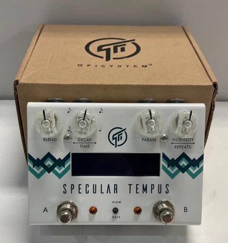 GFI System Specular Tempus V3.8 Reverb & Delay Effector in Box - product listing photo
