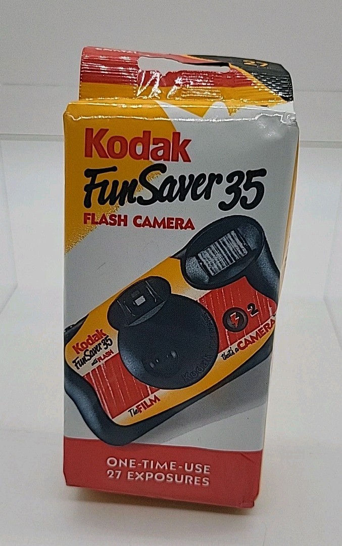 Disposable Film Kodak Funsaver 35mm Kodak FunSaver 35 Flash Single