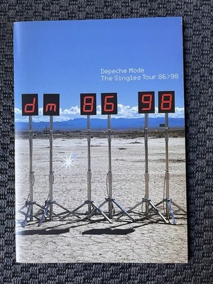 Depeche Mode - Tourbuch The Singles Tour 86 98 + 52 offizielle Konzertfotos