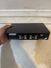 STARTECH SV431 DVI UA  4-PORT DVI VGA DUAL MONITOR USB KVM SWITCH W/ AUDIO