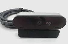 Genuine Logitech Brio 4K Ultra HD Pro Video Conference Webcam V-U0040 w/ Cable