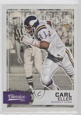2016 Panini Classics Legends Red Back Carl Eller #110 HOF 1v3