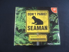 Seaman SEGA Dreamcast microphone device DC Japan Japanese game tested jpn jp
