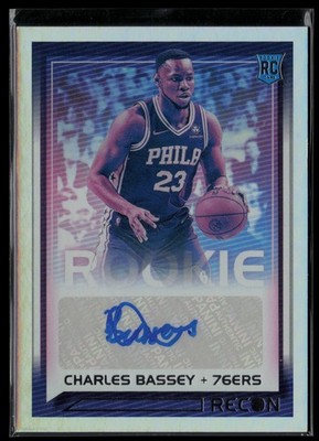 2021-22 Panini Recon #RRS-CBS Charles Bassey Rookie Recon Signatures