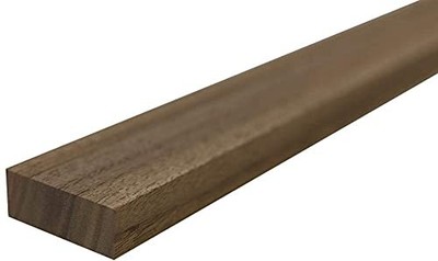 Pack of 4, Black Walnut Lumber Boards - 3/4'' X 2'', Best Hardwood Lumber for Cutt