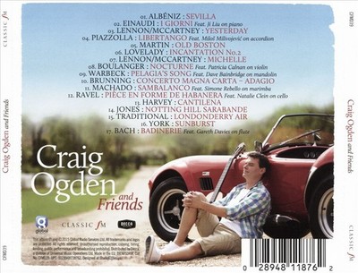 CRAIG OGDEN AND FRIENDS: THE PERFECT SUMMER GUITAR ALBUM NEW CD