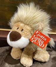 GUND Roarrr Lion Tan Brown 10  Plush New With Tags