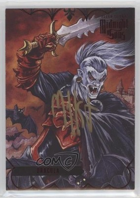 2023 Fleer Ultra Midnight Sons Red 82/100 Dracula by Paskal Millet #35 Auto 18on