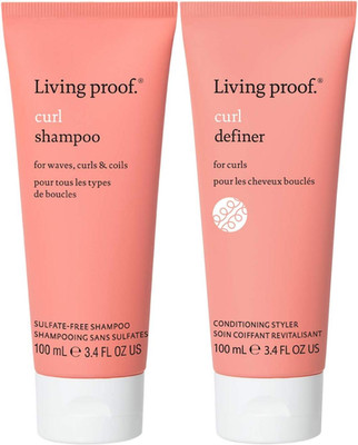 Living Proof Curl Shampoo & Conditioner Set 2×100ml