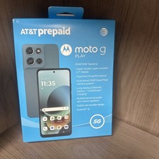 Motorola Moto G Play 5G 2026 64GB, 6.7" - At t Prepaid Smartphone - Brand New