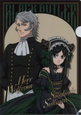 Sieglinde Sullivan Wolfram A4 Clear File Black Butler Collection