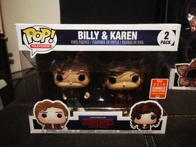 Stranger Things Billy + Karen 2 Pack Funko Pop Vinyl Figur